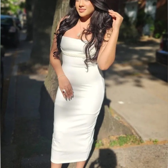 Nookie Nouveau Pearl Midi Dress - Picture 1 of 14